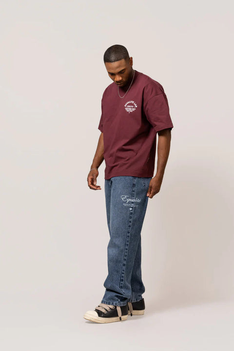 Equalite Signature Straight Fit Jeans Blue