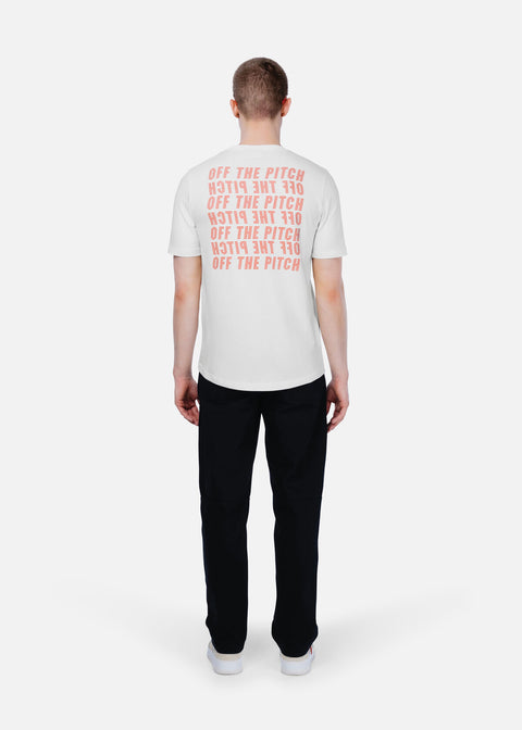 Off The Pitch Duplicate T-shirt White