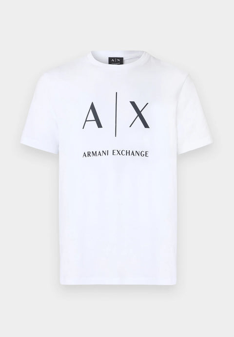 Armani Exchange Jersey T-Shirt White