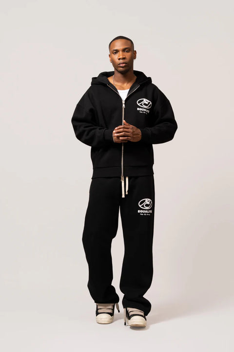 Equalite Arid Oversized FullZip Hoodie Black