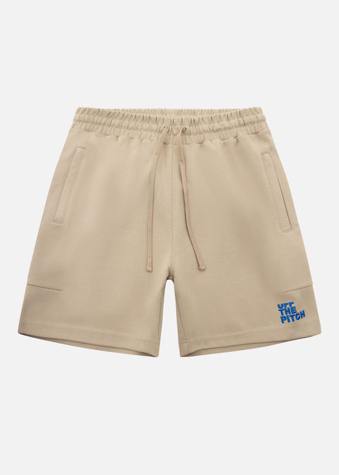 Off The Pitch Fullstop Sweatshorts Sand