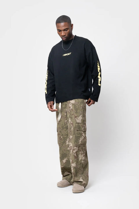 Equalite Adrien Longsleeve Tee Black
