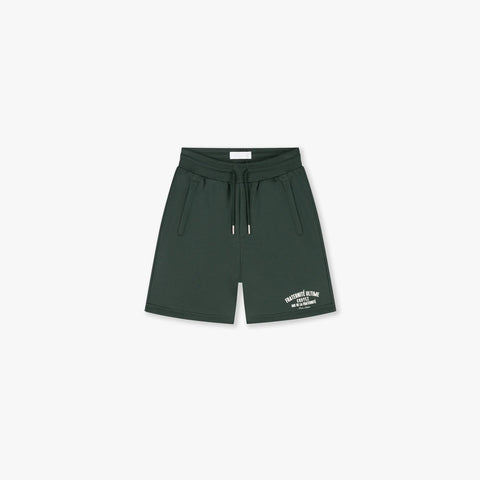 Croyez Fraternite Puff Shorts Darkgreen/Offwhite