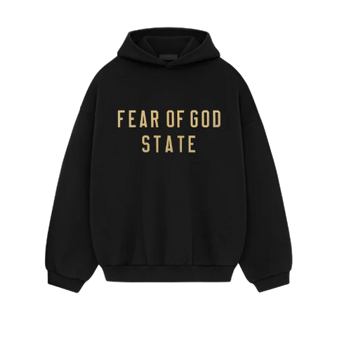 FOG Essentials State Hoodie Black