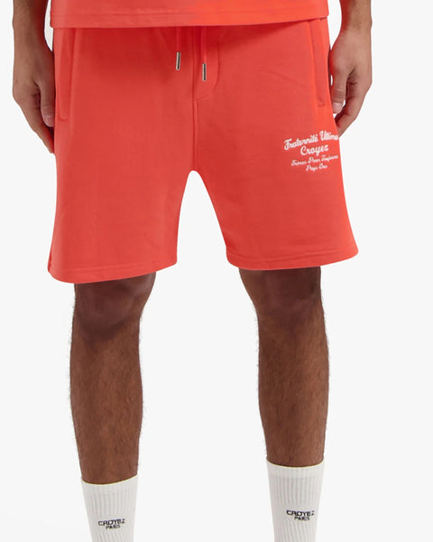 Croyez Fraternite Short Coral/White