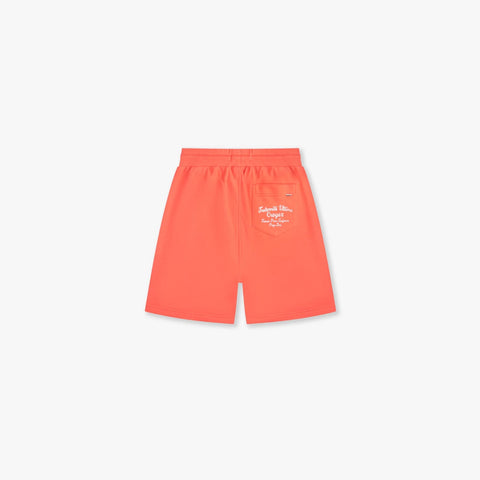 Croyez Fraternite Short Coral/White