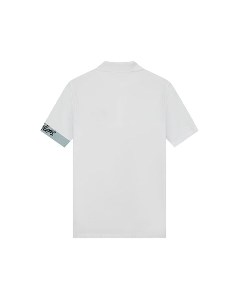 Malelions Captain Polo white/Blue