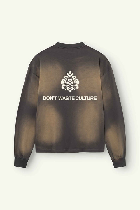 Don´t Waste Culture Fade Longsleeve Faded Grey