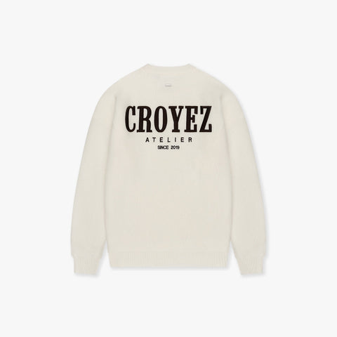 Croyez Gallery Knit Sweater OffWhite