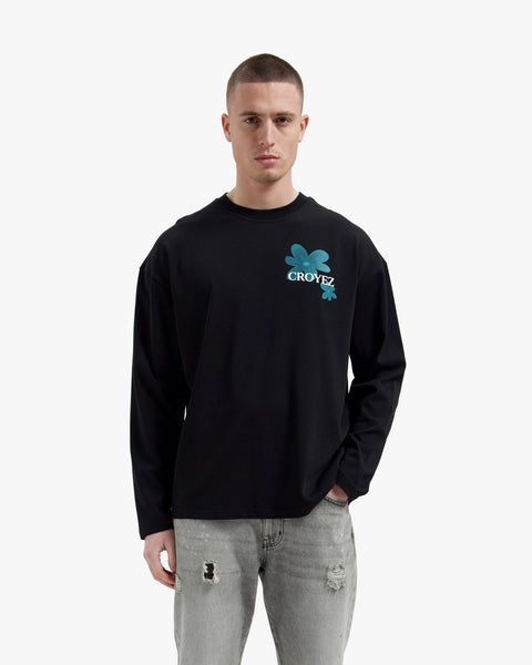Croyez Botanique Longsleeve Black/Dark Teal