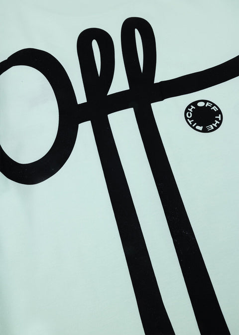 Off The Pitch Fullstop Slim Fit T-Shirt Jade Mint