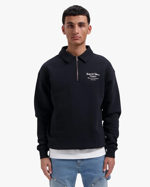 Croyes Fraternite Sweater Halfzip Black