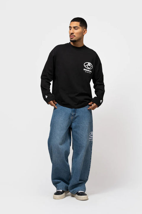 Equalite Arid Oversized Longsleeve Tee Black