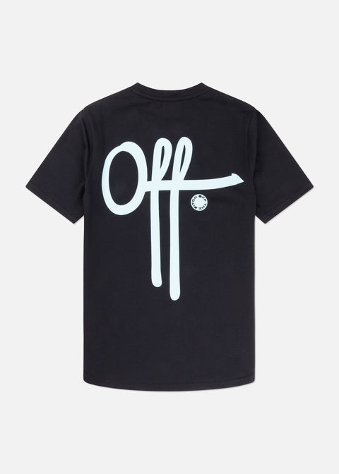 Off The Pitch Fullstop Slim Fit T-shirt Black