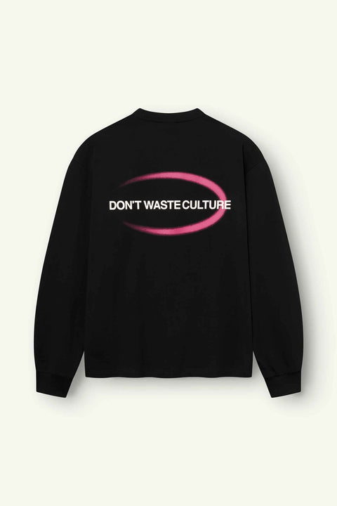 Don´t Waste Culture Tavi Longsleeve Black