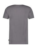 Purewhite Logo Stripe T-shirt Grijs