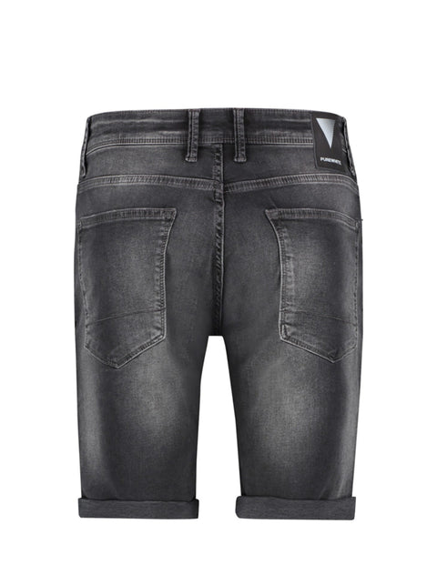 Purewhite The Steve Short Jeans Zwart