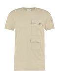 Purewhite Utility Pocket T-shirt Beige
