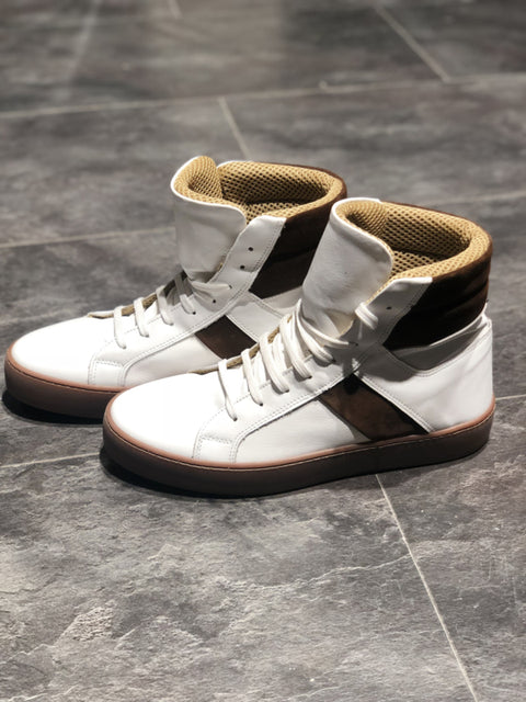 Xagon high top white