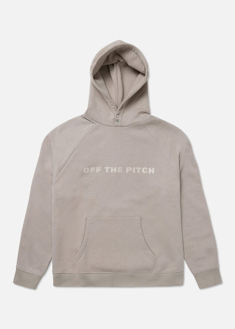 Off The Pitch Comfort Hoodie Beige