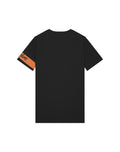 Malelions Captain T-shirt Zwart/Oranje