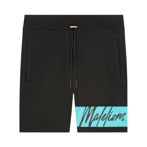 Malelions Captain Short Zwart/Groen