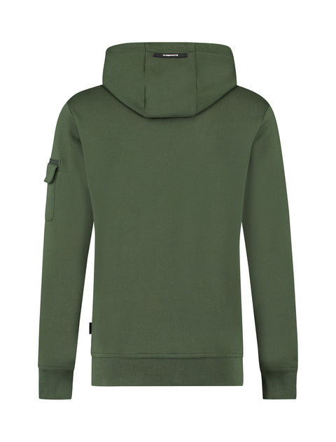 Purewhite Tactical Hoodie Groen